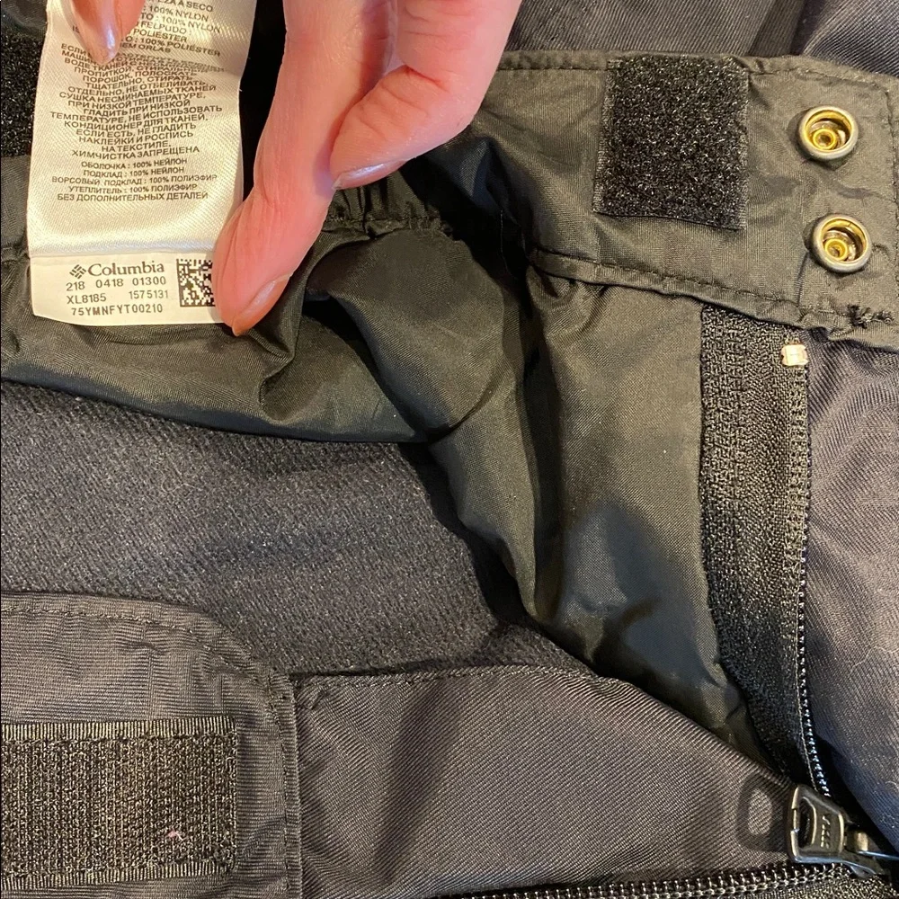 Columbia Snow Pants M Short Artic Trip Pant Black Insulated Women’s